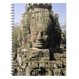 Carnet Asie, Cambodge, Siem Reap. Angkor Thom, têtes de