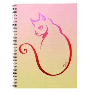 Carnet assez tiré par la main d'Ombre de coucher