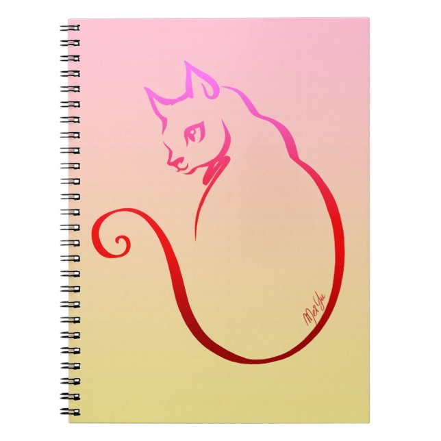 Carnet assez tiré par la main d'Ombre de coucher (Devant)