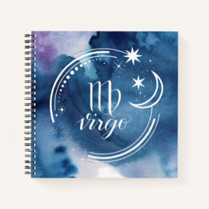 Carnet Astrologie de l'aquarelle - Virgo