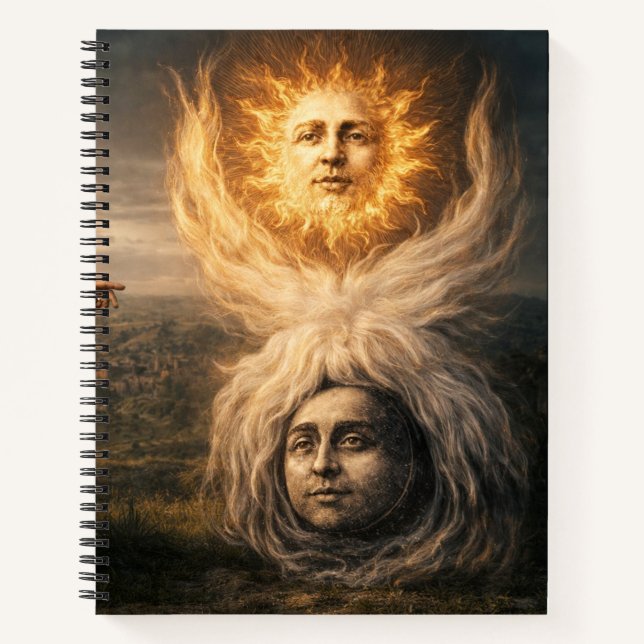 Carnet Astrologie de Soleil, Lune, Hermès Trismégiste  (Devant)