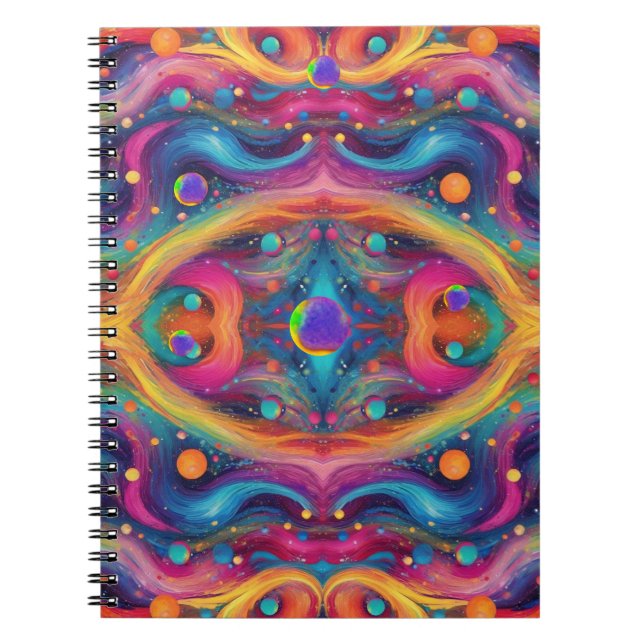 Carnet Astrologie planète espace galaxie univers  (Devant)