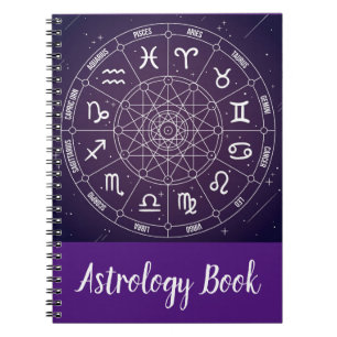 Carnet Astrologie roue du zodiaque tendance moderne