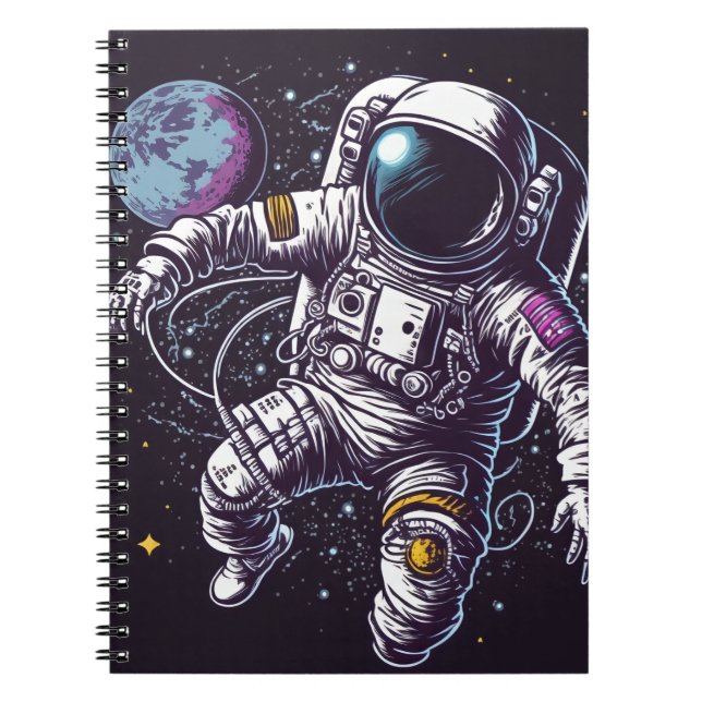 Carnet Astronaut in space (Devant)