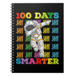 Carnet Astronaute 100 jours plus intelligent 100e jour d'