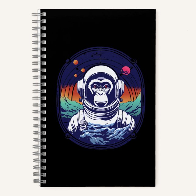 Carnet Astronaute du singe spatial (Recto)
