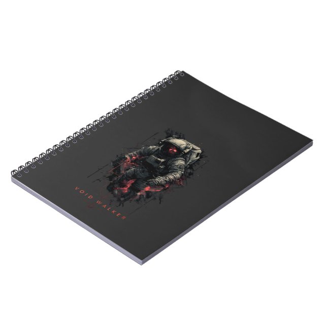 Carnet Astronaute Marcheur du Vide Heavy Metal (Côté gauche)