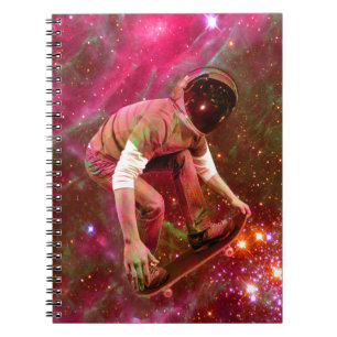 Carnet Astronaute skateboard
