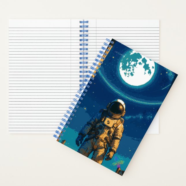 Carnet Astronaute sous la porte céleste (À l'intérieur)
