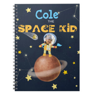 Carnet 👨 ‍ 🚀 Astronaute, thème spatial mignon Pe