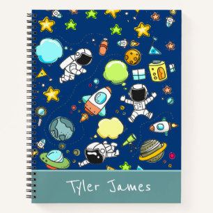 Carnet Astronautes Planètes Espace Enfants