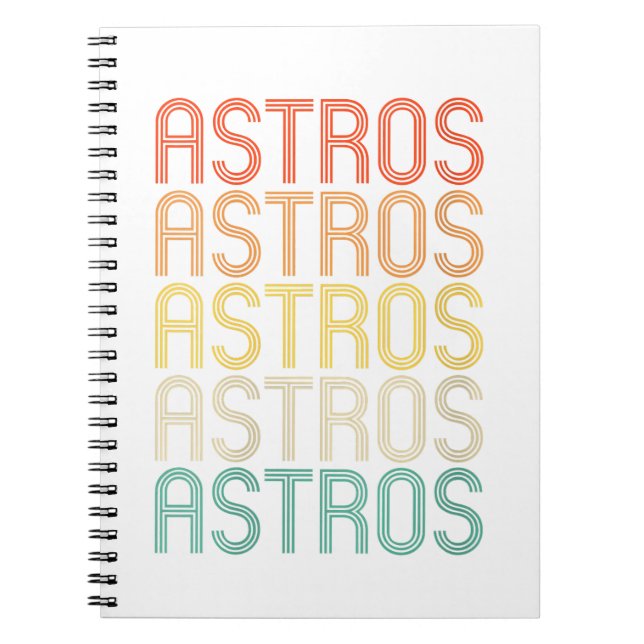 Carnet Astros féminines  (Devant)