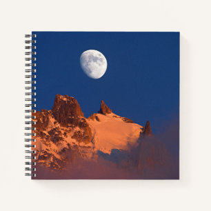 Carnet At Sunrise Aiguille du Plan Chamonix, France
