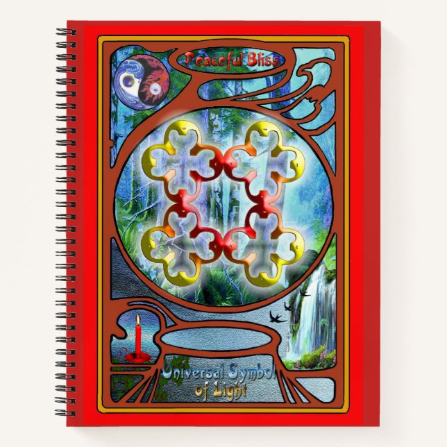 Carnet Atelier sur la langue de la lumière (Devant)