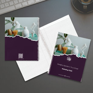 Carnet Atelier Violet de Nettoyage Promotionnel