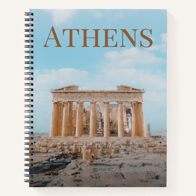 Carnet Athènes Grèce (Devant)