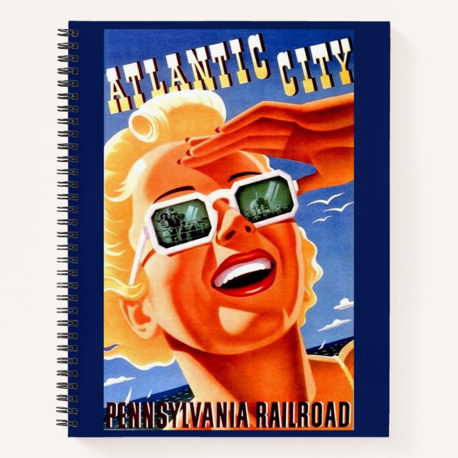 Carnet Atlantic City via Pennsylvania Railroad (Devant)