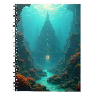Carnet Atlantis : Un monde de mystère sous-marin et d'ent