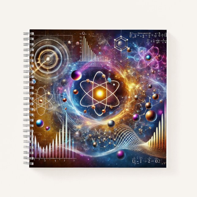 Carnet Atomes quantiques et énergie cosmique (Devant)