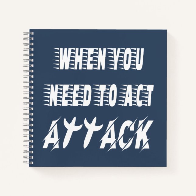 Carnet Attaque (Devant)