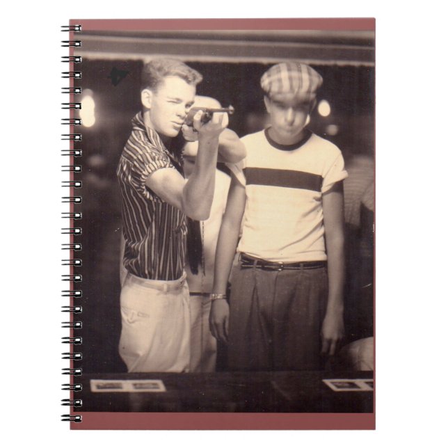 Carnet atteindre la cible et gagner une poupée kewpie (Devant)