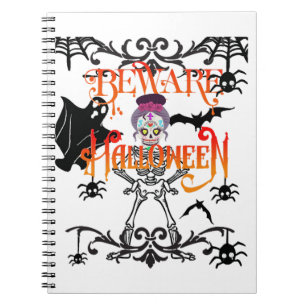 Carnet Attention à Halloween