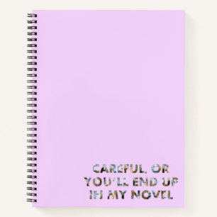 Carnet Attention, ou dans mon roman (avec des visages) Hu