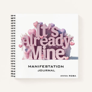 Carnet *~* Attraction de la loi Coeurs de manifeste AP85