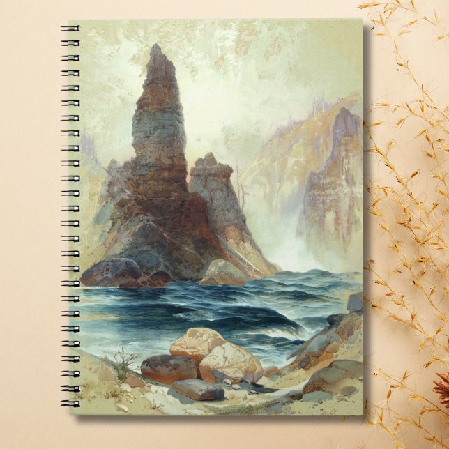 Carnet Au-dessus de Tower Falls, Moran, 1872 (Créateur téléchargé)