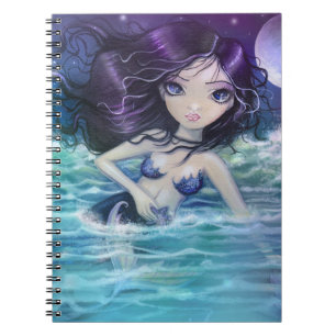 Carnet Au milieu de la sirène de mer douce