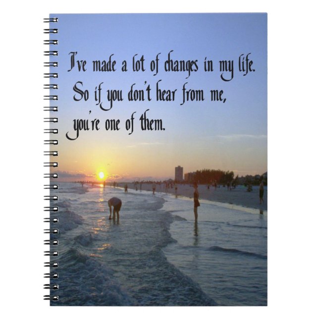 Carnet Au revoir adieu (Devant)