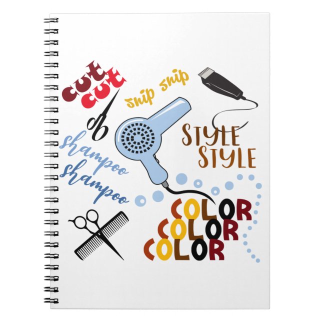 Carnet Au Salon De Coiffure (Devant)