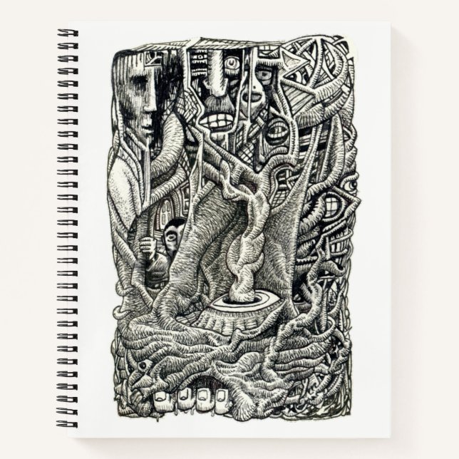 Carnet Au sous-sol, par Brian Benson (Devant)