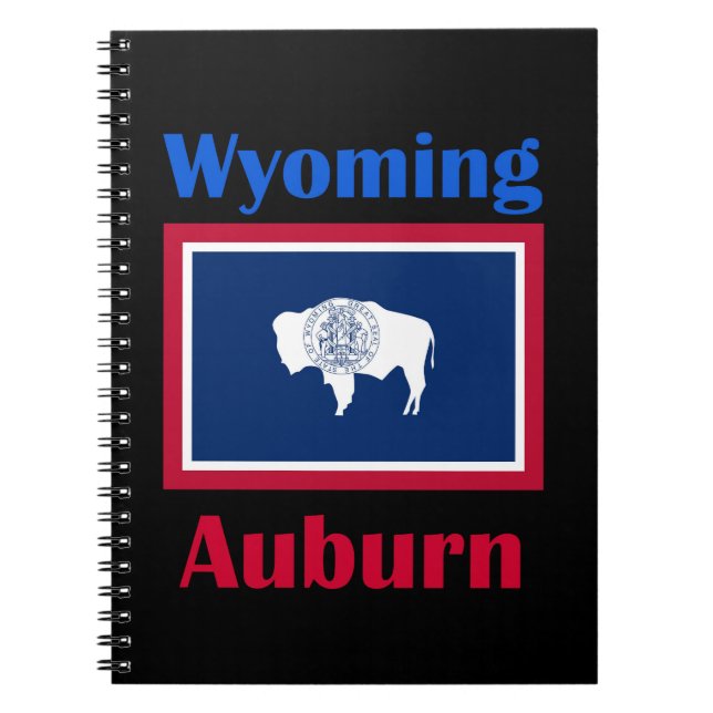 Carnet Auburn Wyoming (Devant)