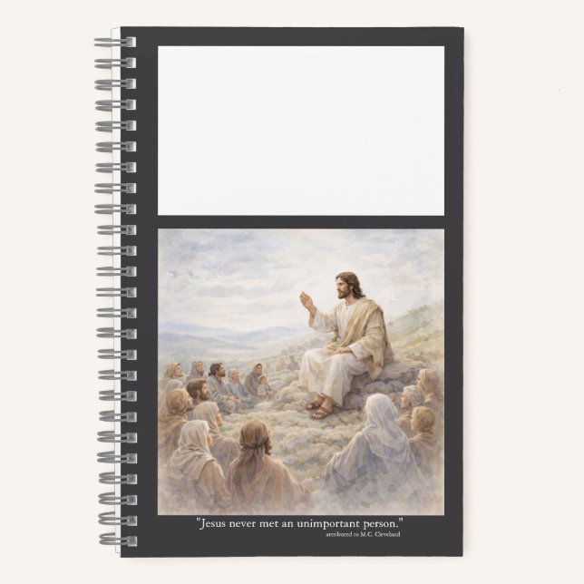 Carnet Aucune personne sans importance (Recto)