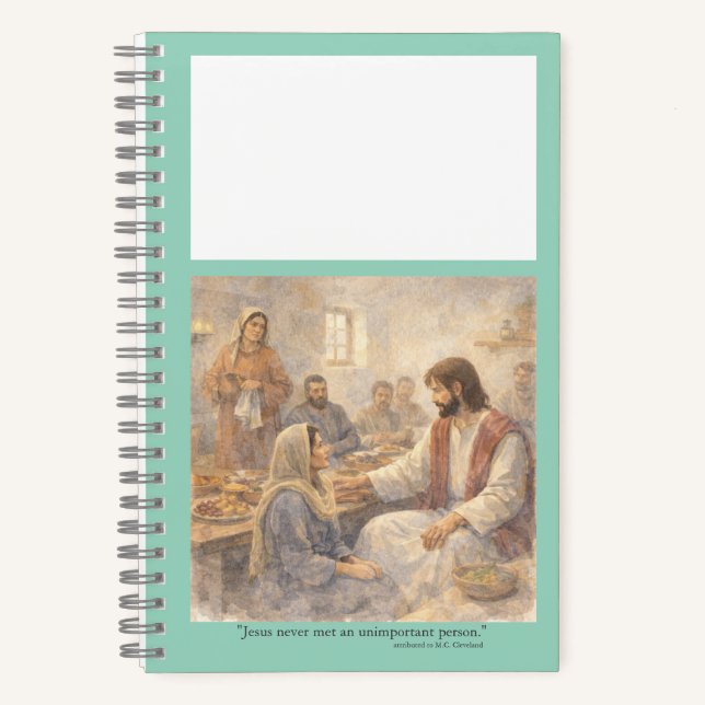 Carnet Aucune personne sans importance (Recto)