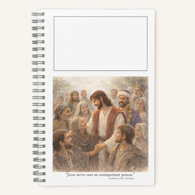 Carnet Aucune personne sans importance (Recto)