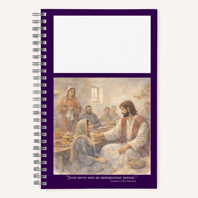 Carnet Aucune personne sans importance (Recto)