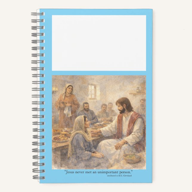 Carnet Aucune personne sans importance (Recto)