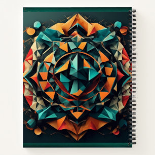 Carnet audacieux inspiré par Mandala