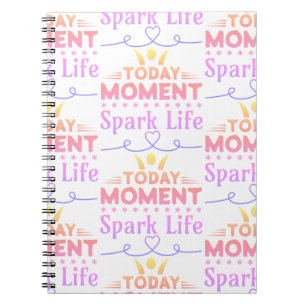 Carnet Aujourd'hui Moment, Sac fourre-tout Spark Life