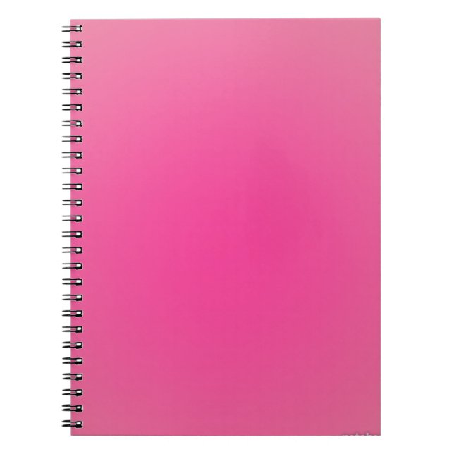 Carnet aura rose, esthétique (Devant)