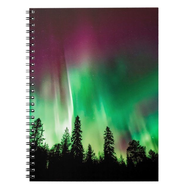 Carnet aurora boréale (Devant)