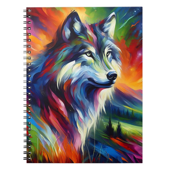 Carnet Aurora Wolf (Devant)