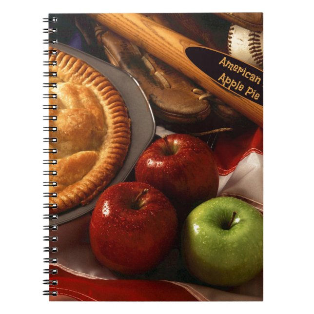 Carnet Aussi américain qu'Apple Pie (Devant)