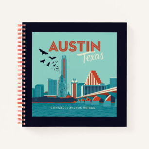 Carnet Austin, Texas Pont de l'Avenue du Congrès