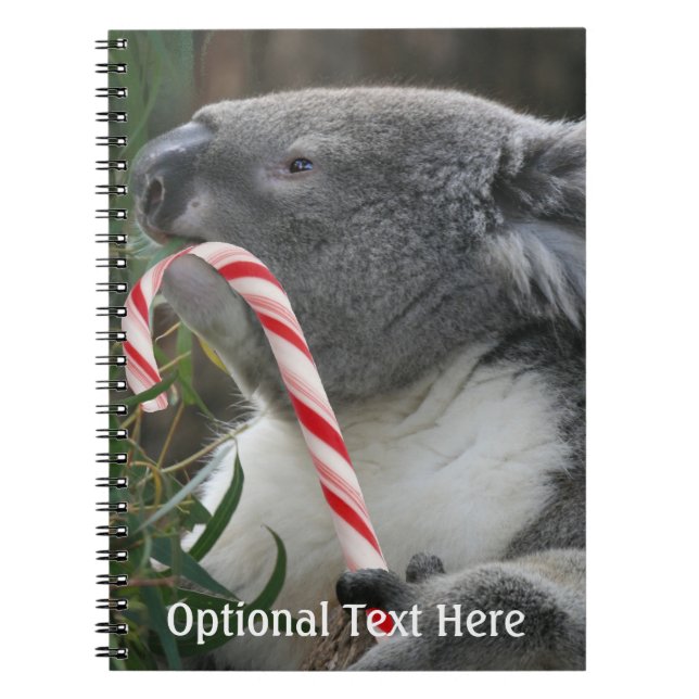 Carnet Australie Noël Koala Bear (Devant)