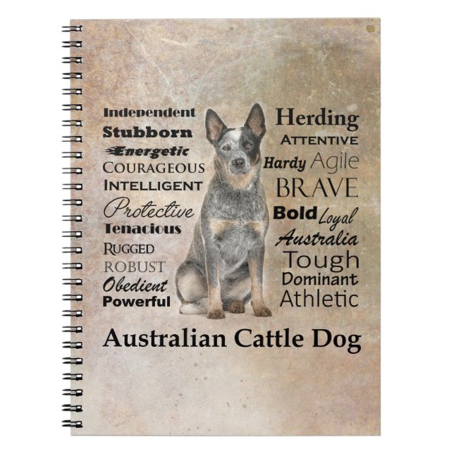 Carnet australien de chien de bétail (Devant)