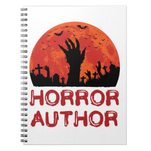 Carnet Auteur d'horreur Romancier Histoires d'horreur