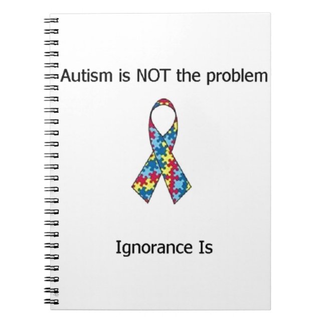 Carnet Autisme contre l'ignorance (Devant)